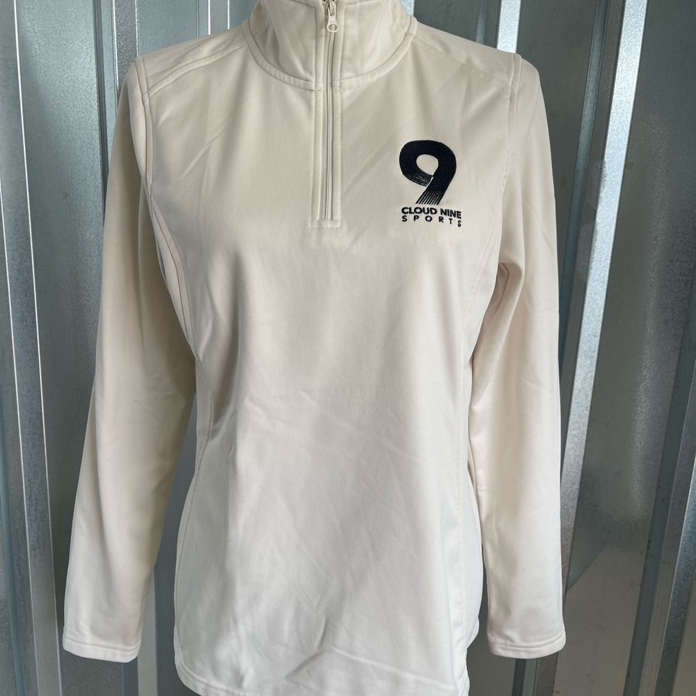 The North Face X Cloud 9 1/4 Zip Sports Cream Pullover